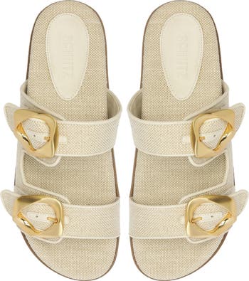 Olga Buckle Sporty Slide Sandal