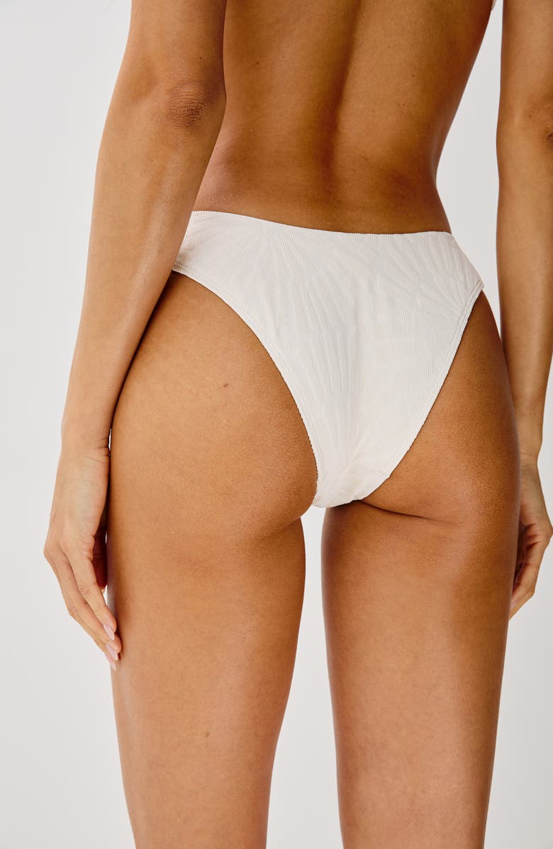 LSPACE Rocky French Cut Bikini Bottoms, Alternate, color, Cream