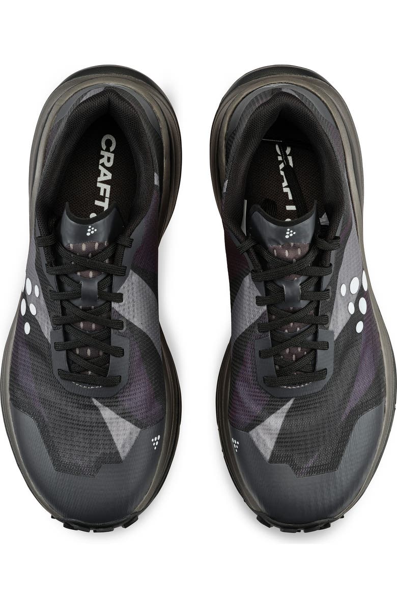 Craft Pure Trail Pro Running Shoe, Alternate, color, Black