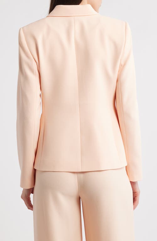 TAHARI ASL TAHARI ASL ONE-BUTTON BLAZER 