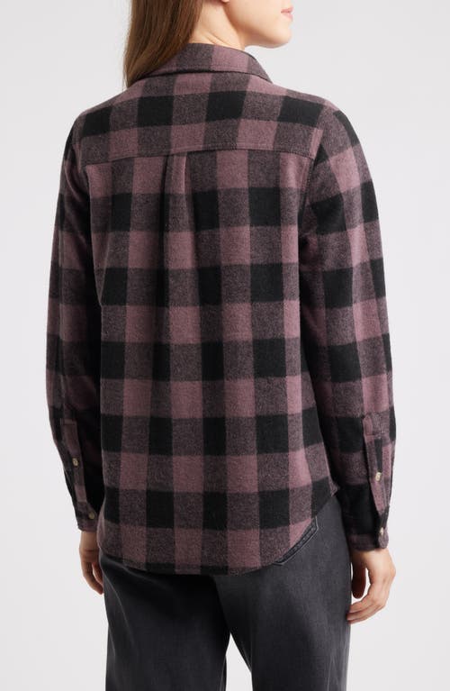 Beachlunchlounge Sally Plaid Shacket In Multi