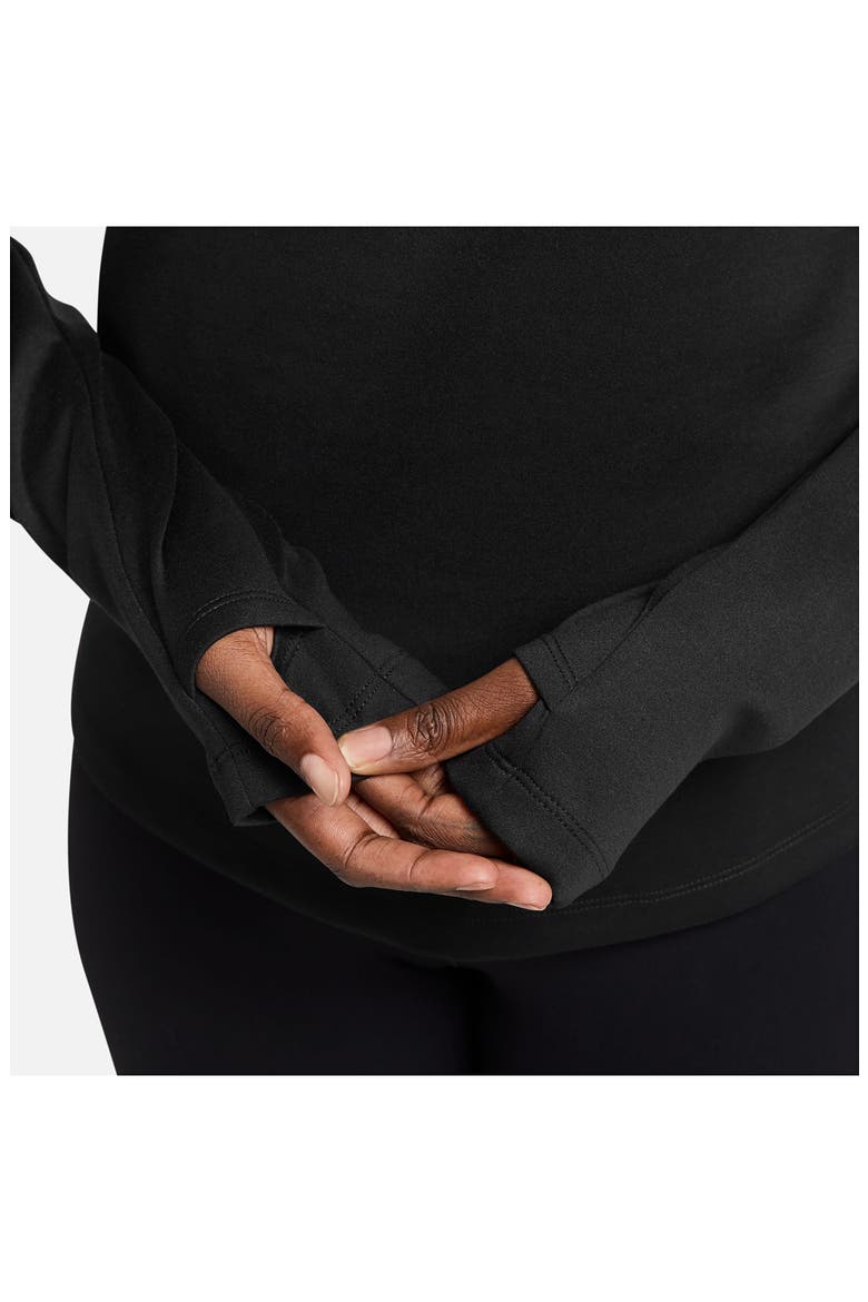 Quarter Zip Therma-FIT ADV Activewear Pullover, Alternate, color, BLACK