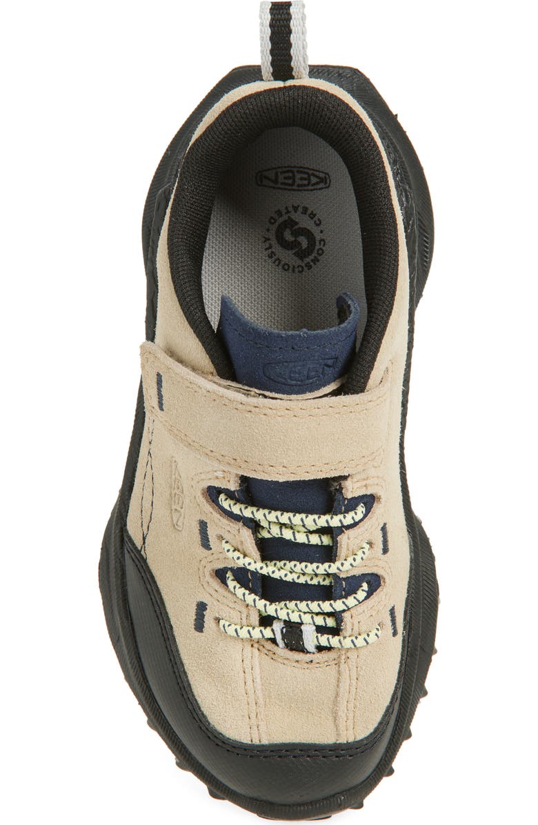 KEEN Kids' Jasper Zionic Hiking Sneaker, Alternate, color, Safari/ Wax Yellow