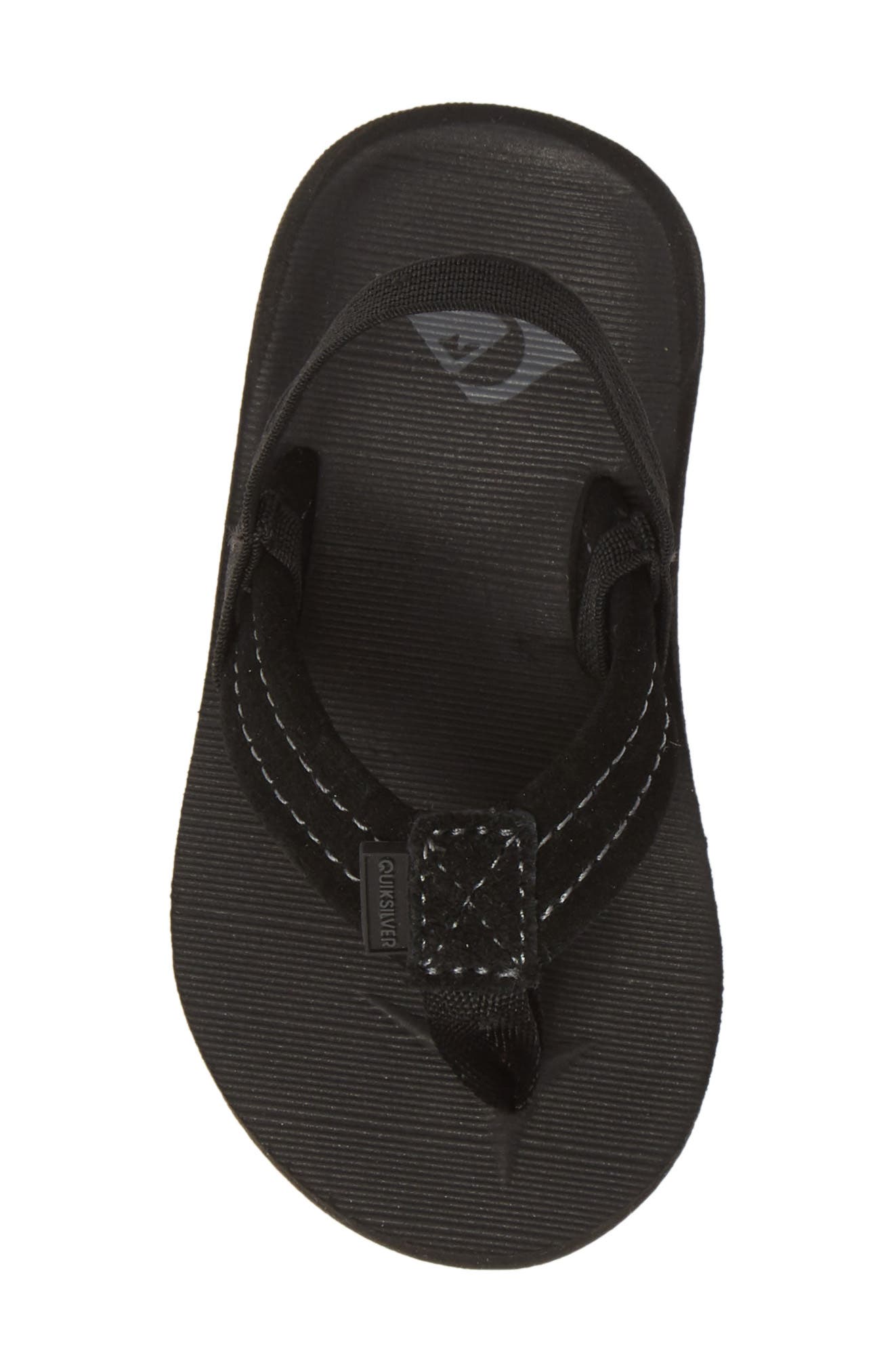 Quiksilver 'Carver' Suede Sandal, Alternate, color, 