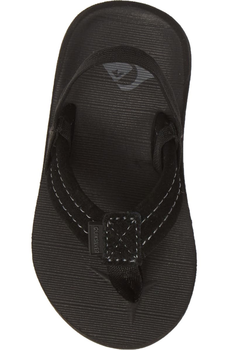 Quiksilver 'Carver' Suede Sandal, Alternate, color,