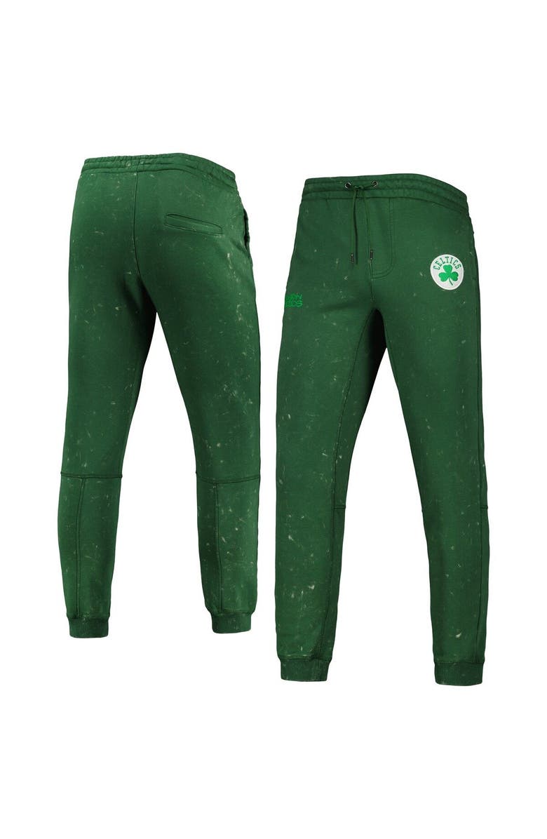 THE WILD COLLECTIVE Unisex The Wild Collective Kelly Green Boston Celtics Acid Tonal Jogger Pants, Main, color, Kelly Green