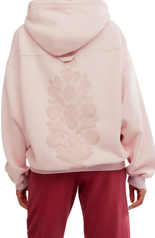 Free People Final Call Graphic Hoodie In Pink