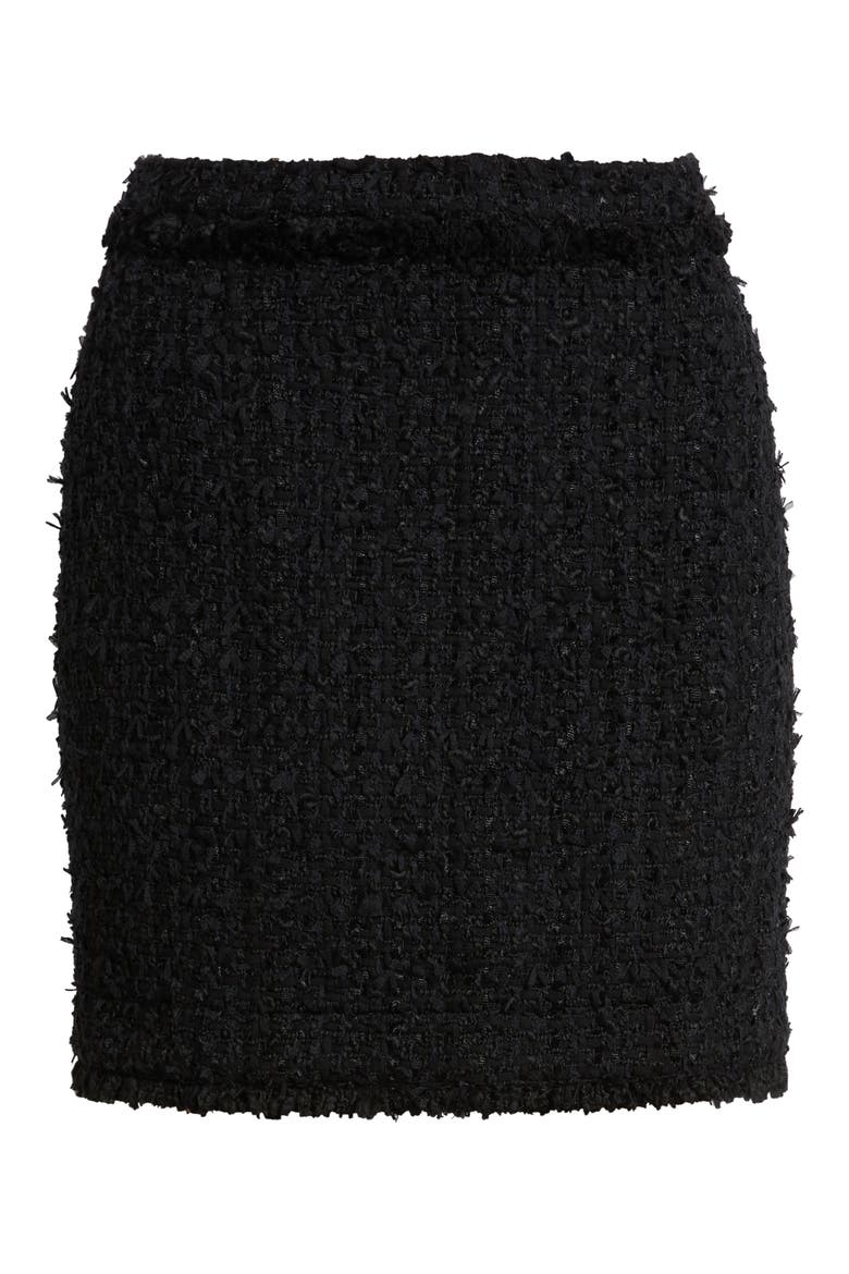 Vokila Textured Knit Miniskirt, Alternate, color, FRINGE TWEED