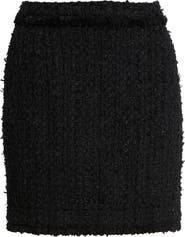 BOSS Vokila Textured Knit Miniskirt