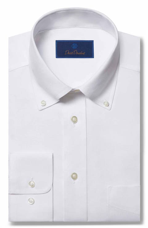 Regular Fit Pinpoint Oxford Non-Iron Dress Shirt