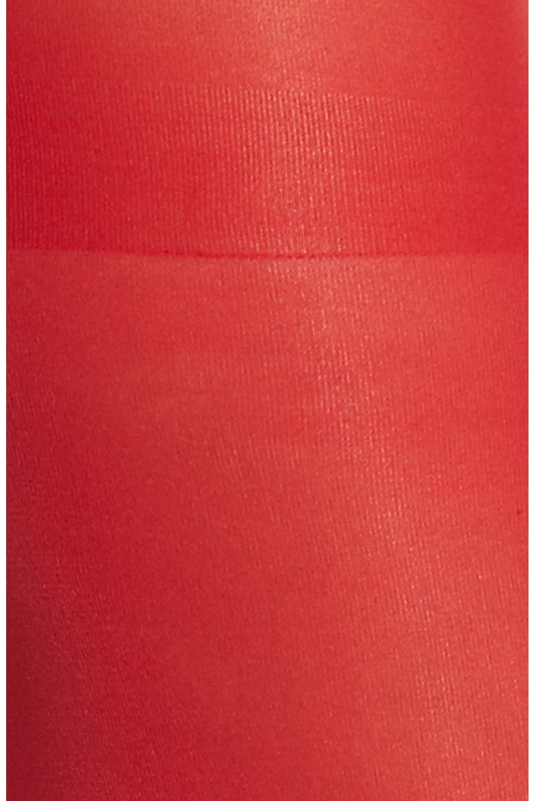 x Atlantic-Pacific Opaque Tights (Nordstrom Exclusive), Alternate, color, RED CHILI