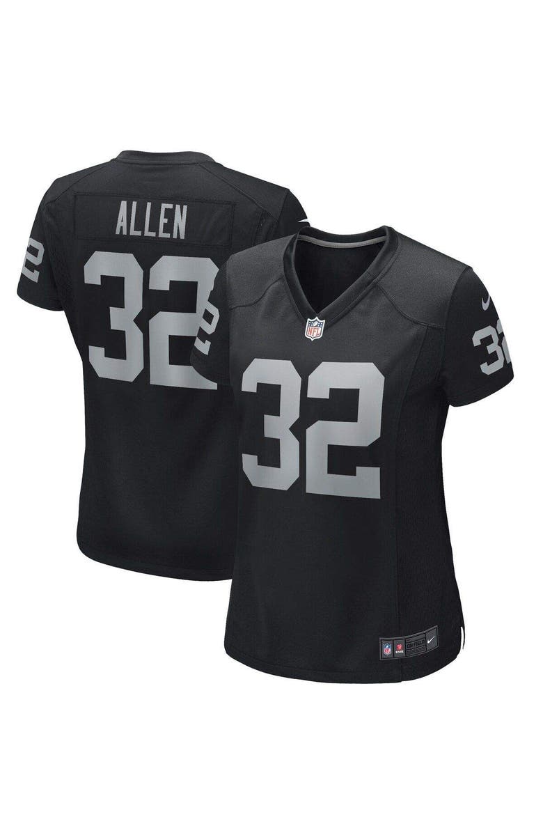 Nike Women's Nike Marcus Allen Black Las Vegas Raiders Game Retired Player Jersey, Main, color, 