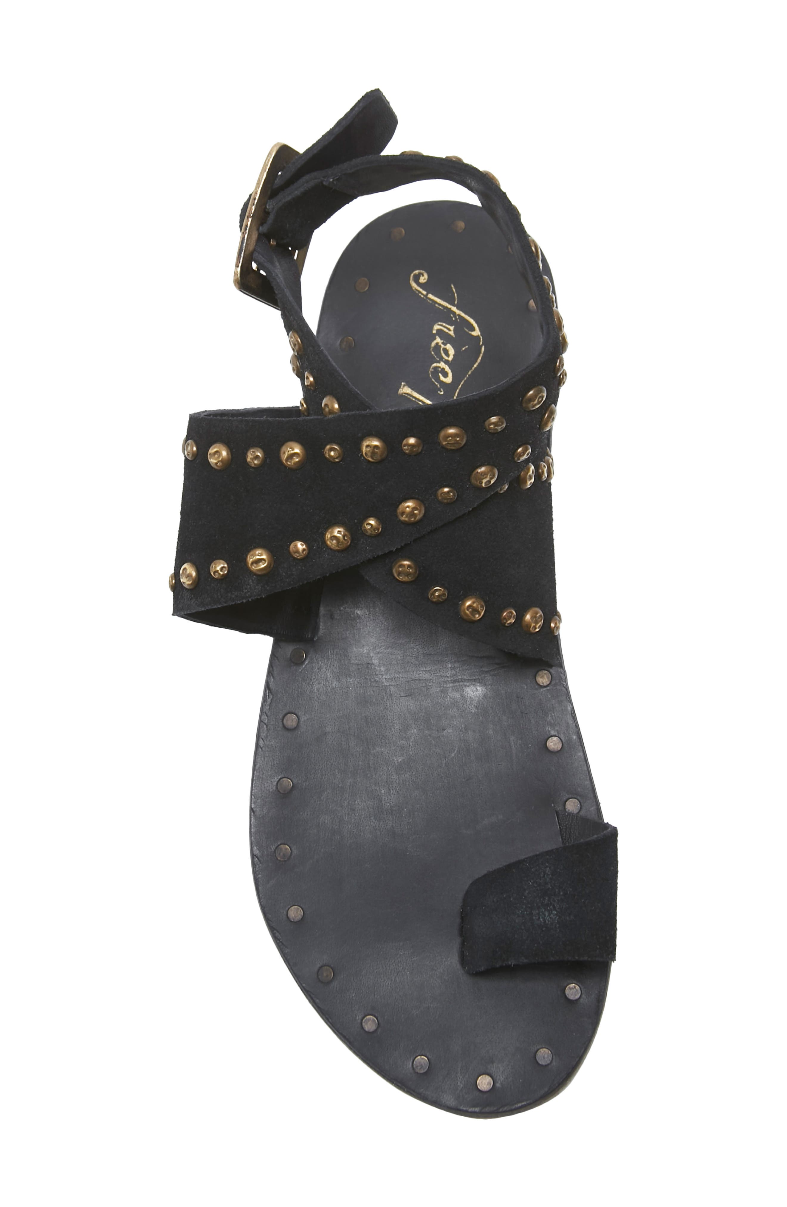 Free People Nassau Wrap Sandal, Alternate, color, 