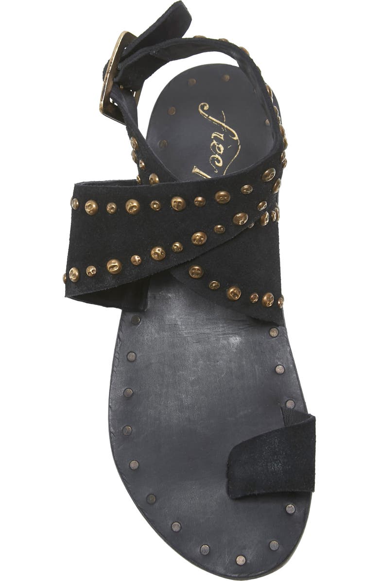 Free People Nassau Wrap Sandal, Alternate, color,