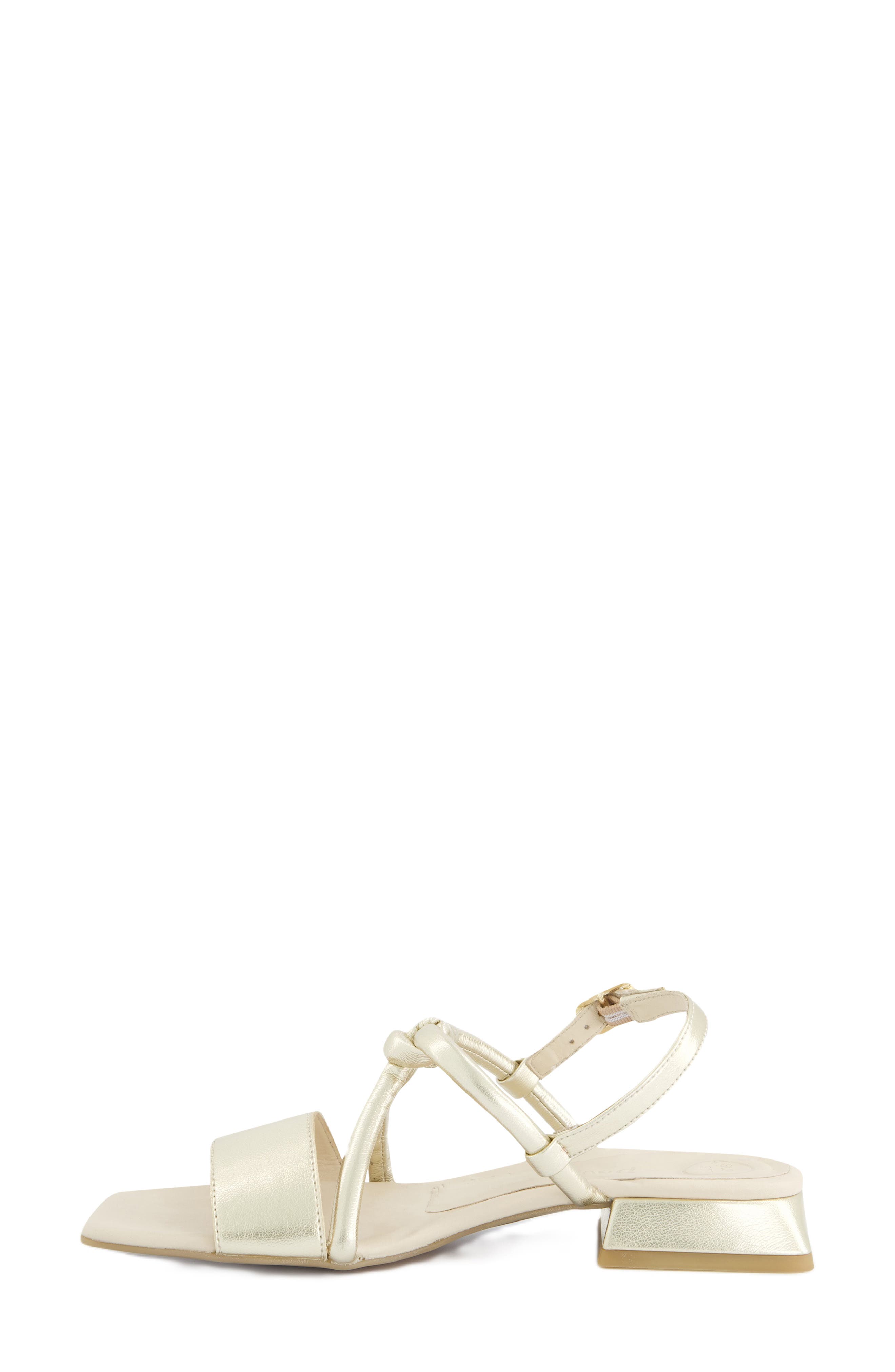 Dream Square Toe Slingback Sandal, Alternate, color, PLATINO METALLIC FUTURE