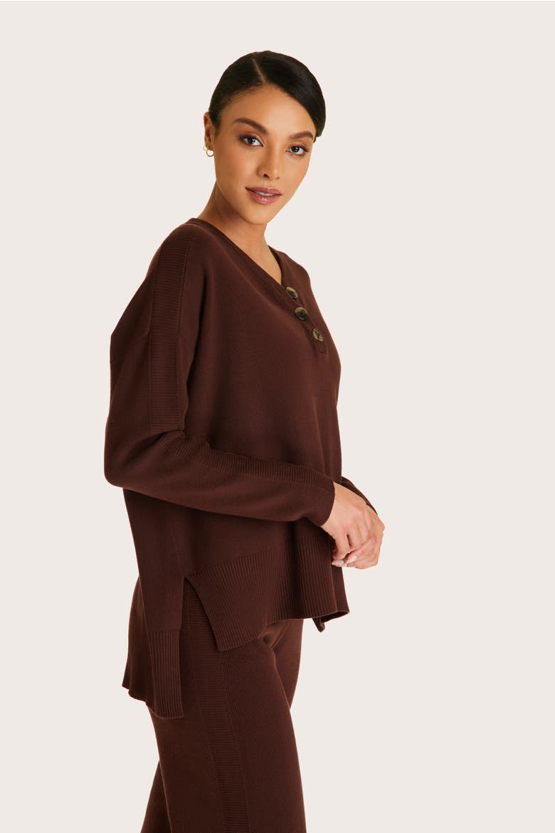 Spencer Sweater, Alternate, color, Coffee