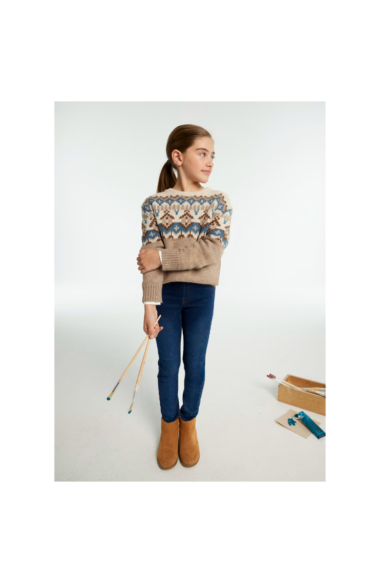 Mayoral Basic Skinny Jeans, Alternate, color, Navy