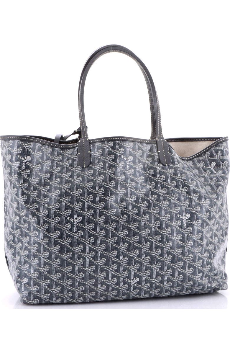 Pre-Owned Goyard Saint Louis Tote Coated Canvas PM, Alternate, color, Gray