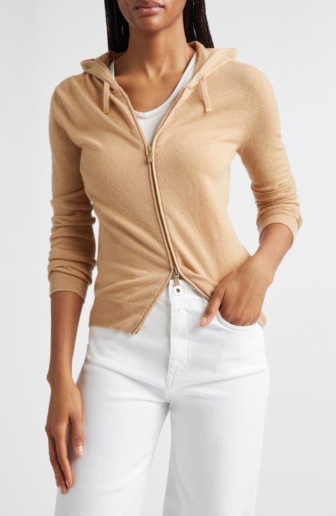 Cashmere Zip Hoodie