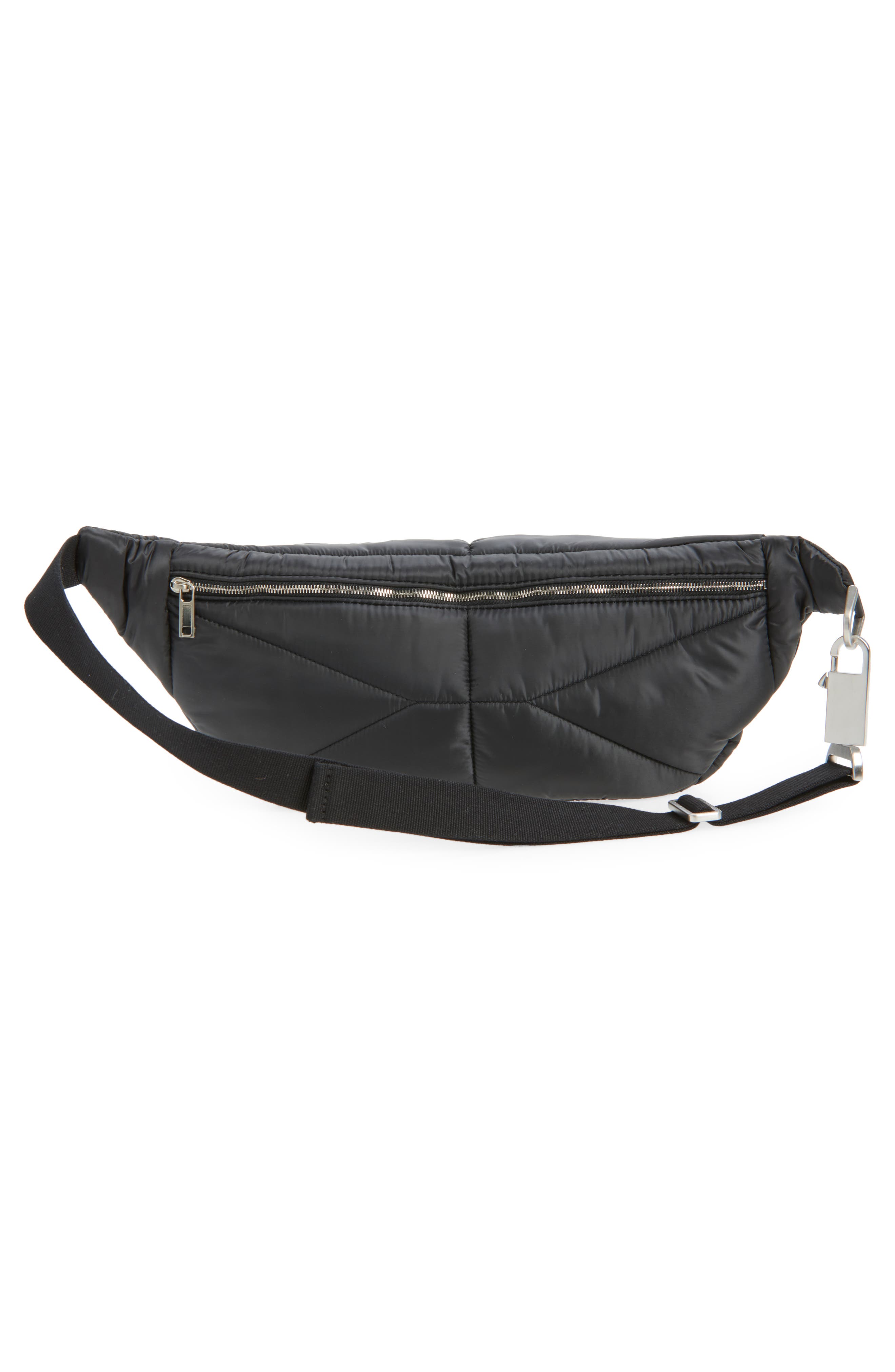 Moncler x Rick Owens Belt Bag, Alternate, color, Black