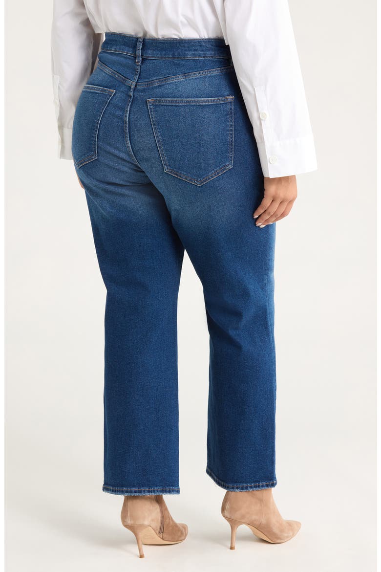 Ase Crop Straight Leg Jeans, Alternate, color, ROLLING RIVER
