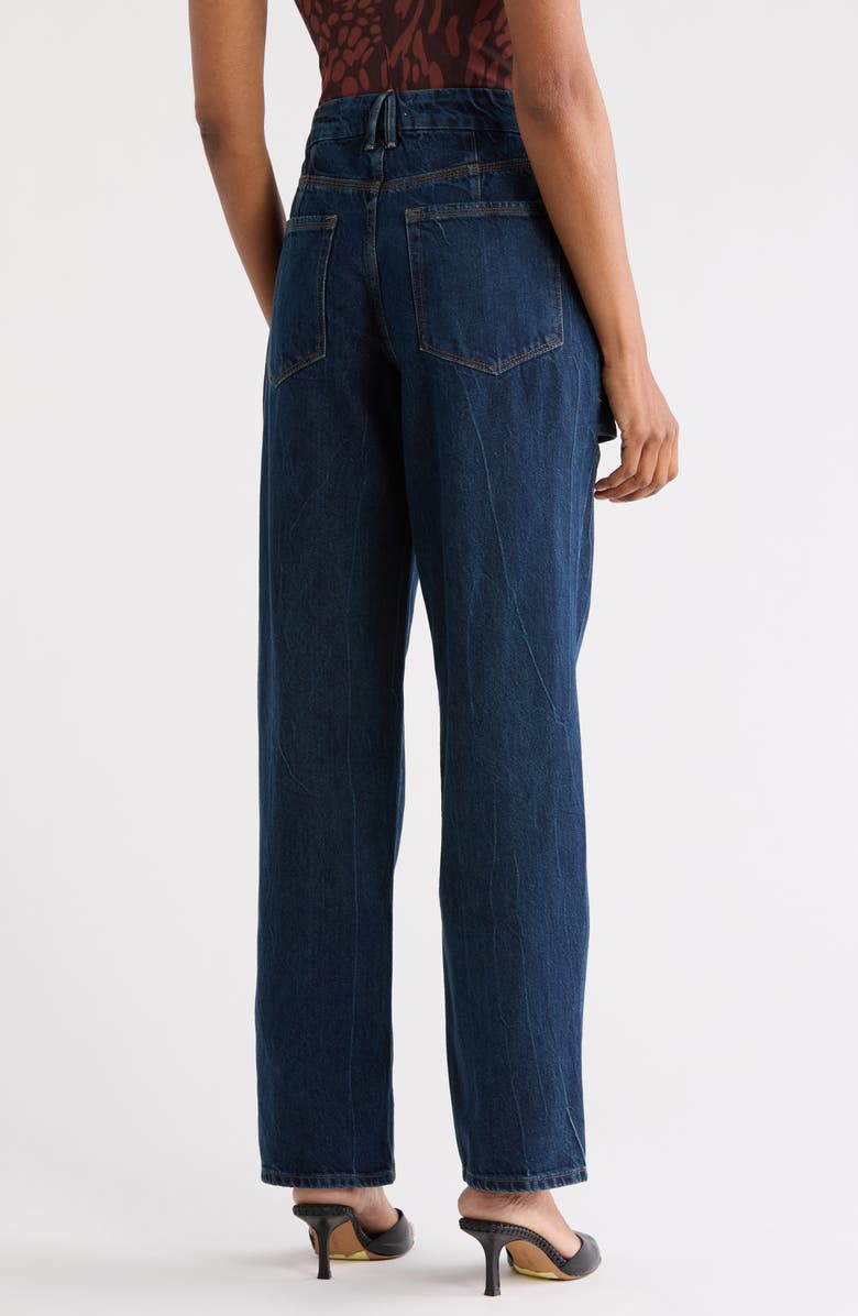 Good American Good '90s Relaxed Jeans, Alternate, color, Indigo1003