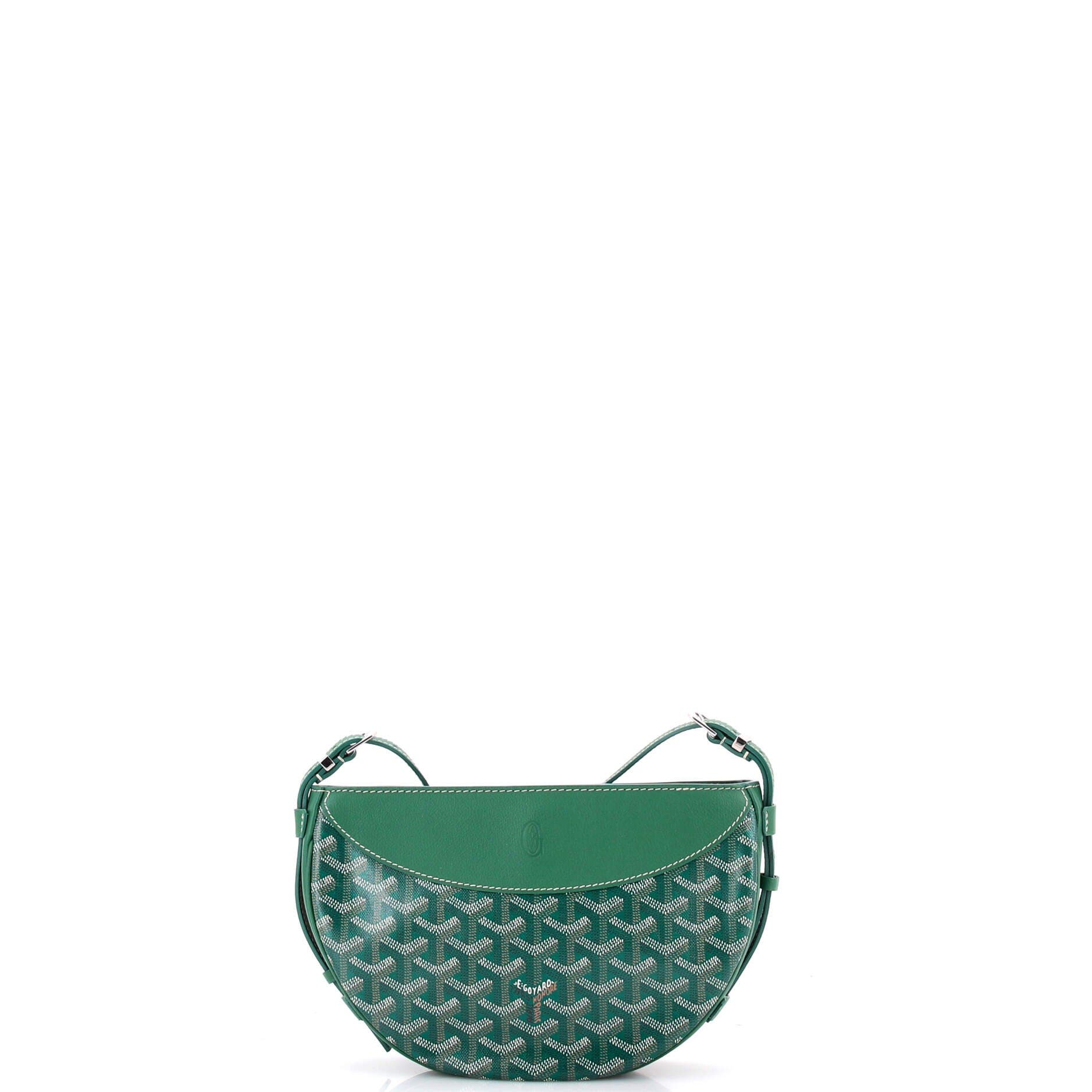81036096 Hirondelle Shoulder Bag Coated Canvas and Leather, Alternate, color, 