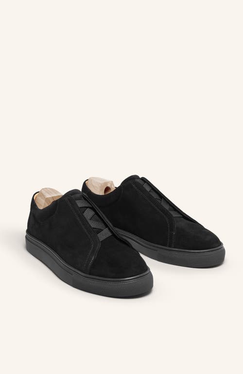 Myrqvist Alnö Elastic Sneakers In Black