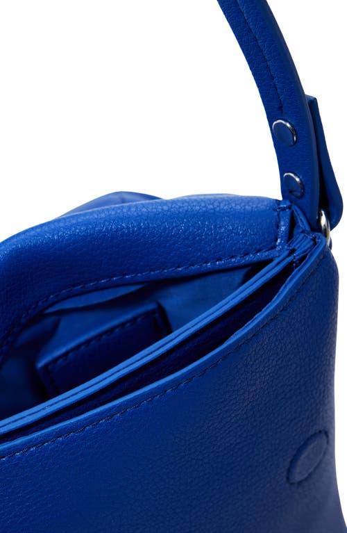 Desigual Faux Leather Phone Crossbody Bag In Blue