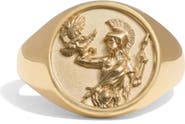 Awe Inspired Goddess Signet Ring