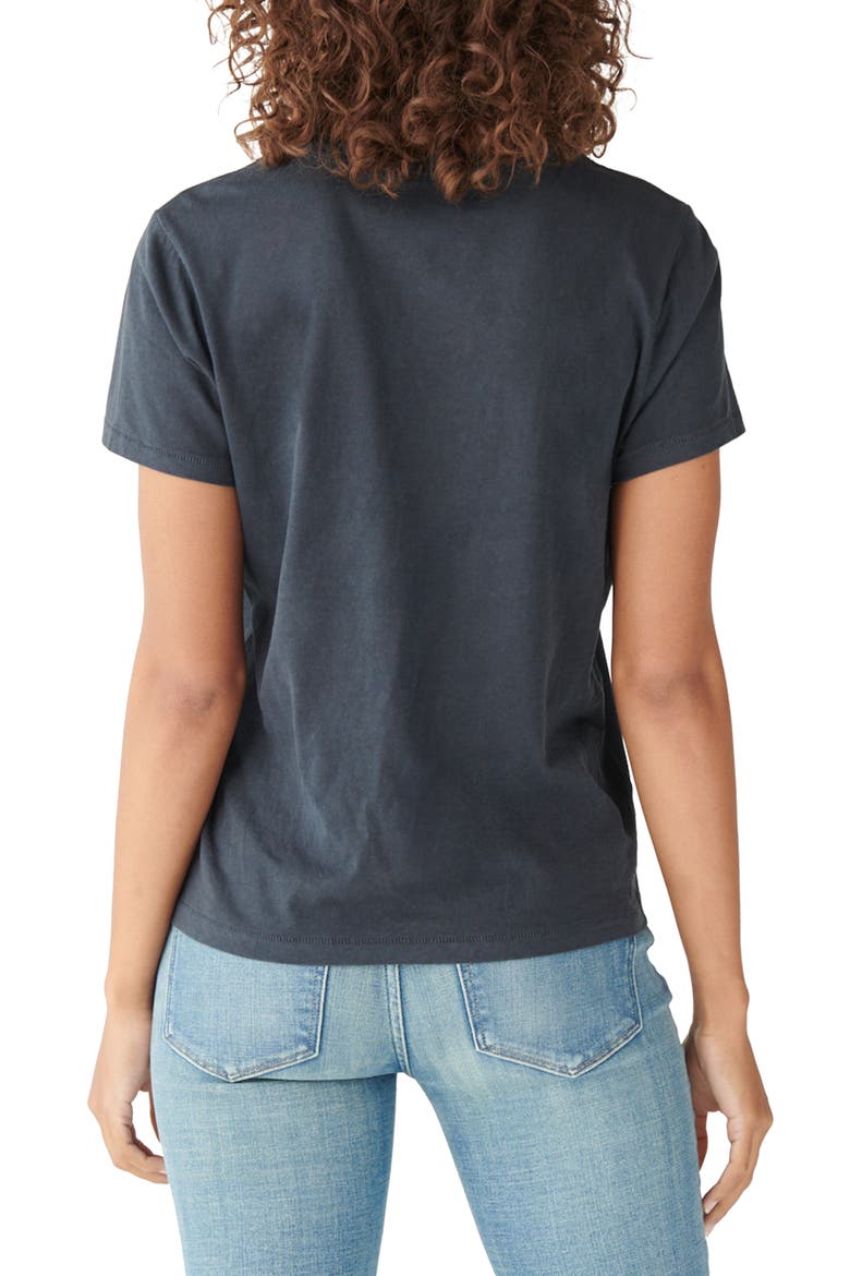 Bowie Classic Crewneck Graphic Tee, Alternate, color, JET BLACK