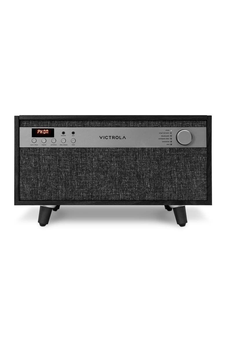 Century 6 in 1 Music Center, Alternate, color, Black
