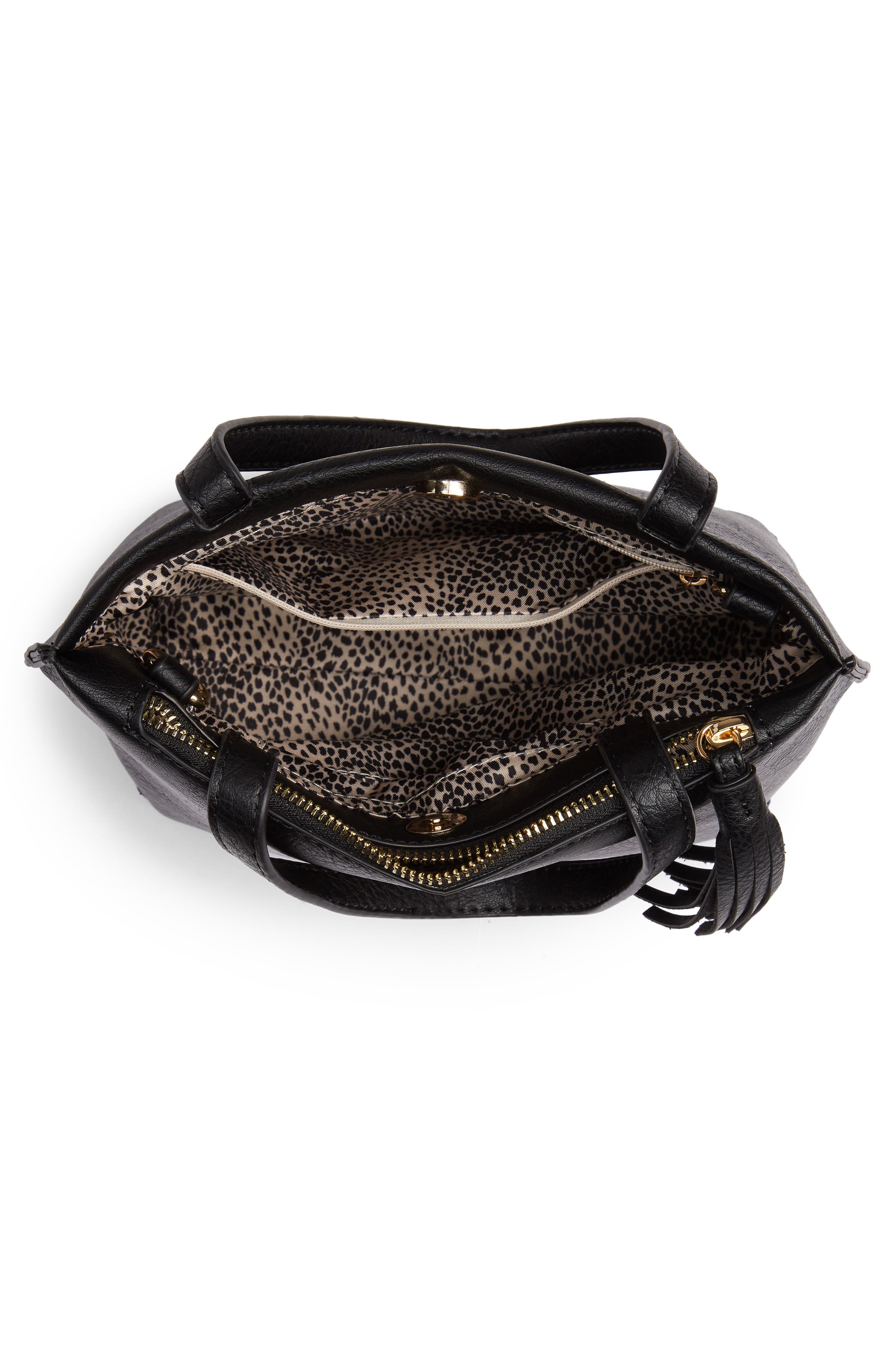 Sole Society Faux Leather Tote, Alternate, color, 