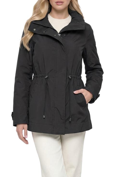 Lightweight Jacket With Concealed Hood