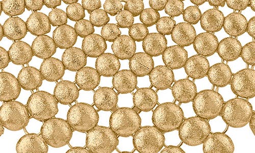 Jardin Extra Large Ball Bib Necklace In Gold