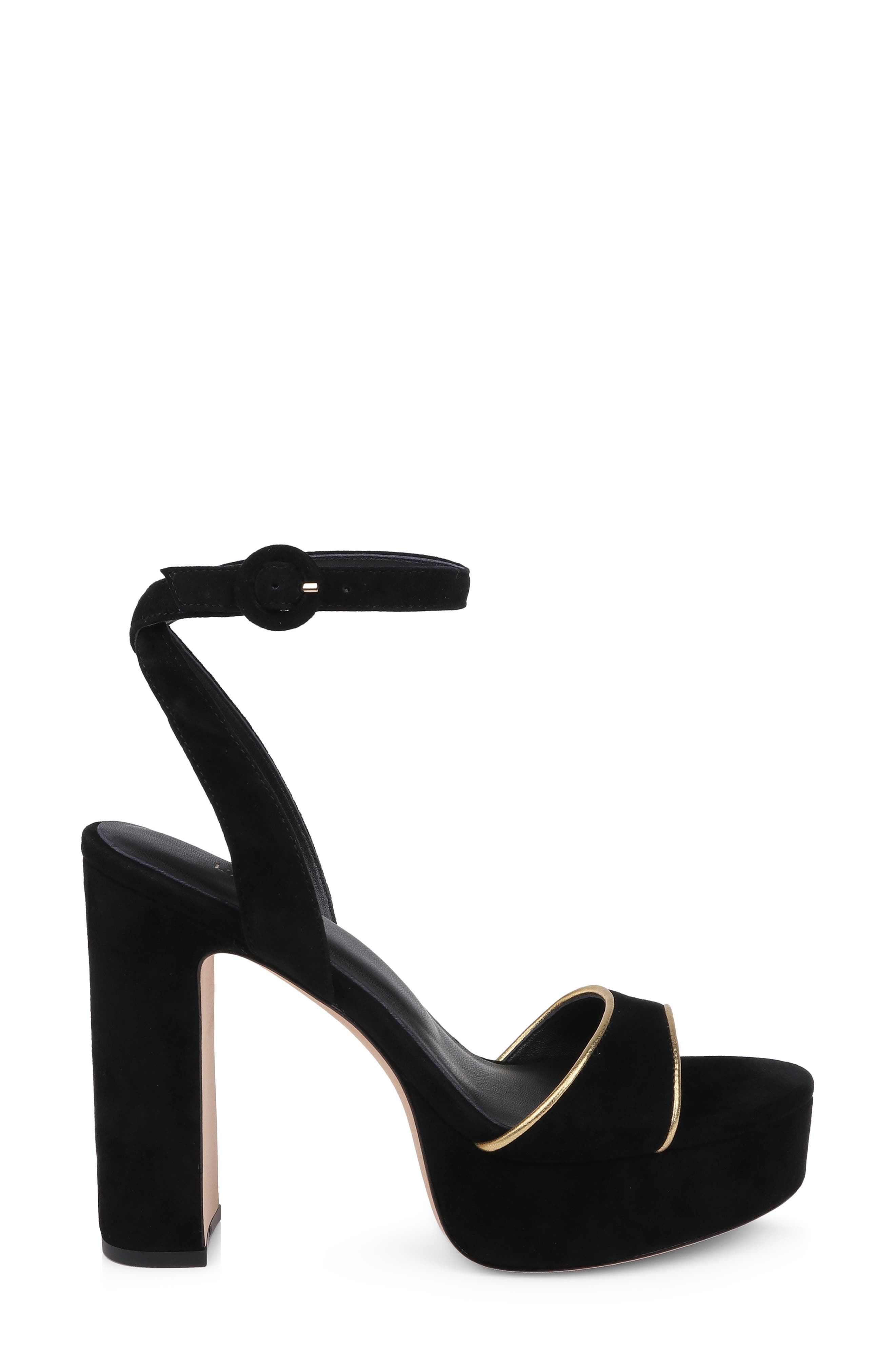 Essie Sandal, Alternate, color, BLACK SUEDE