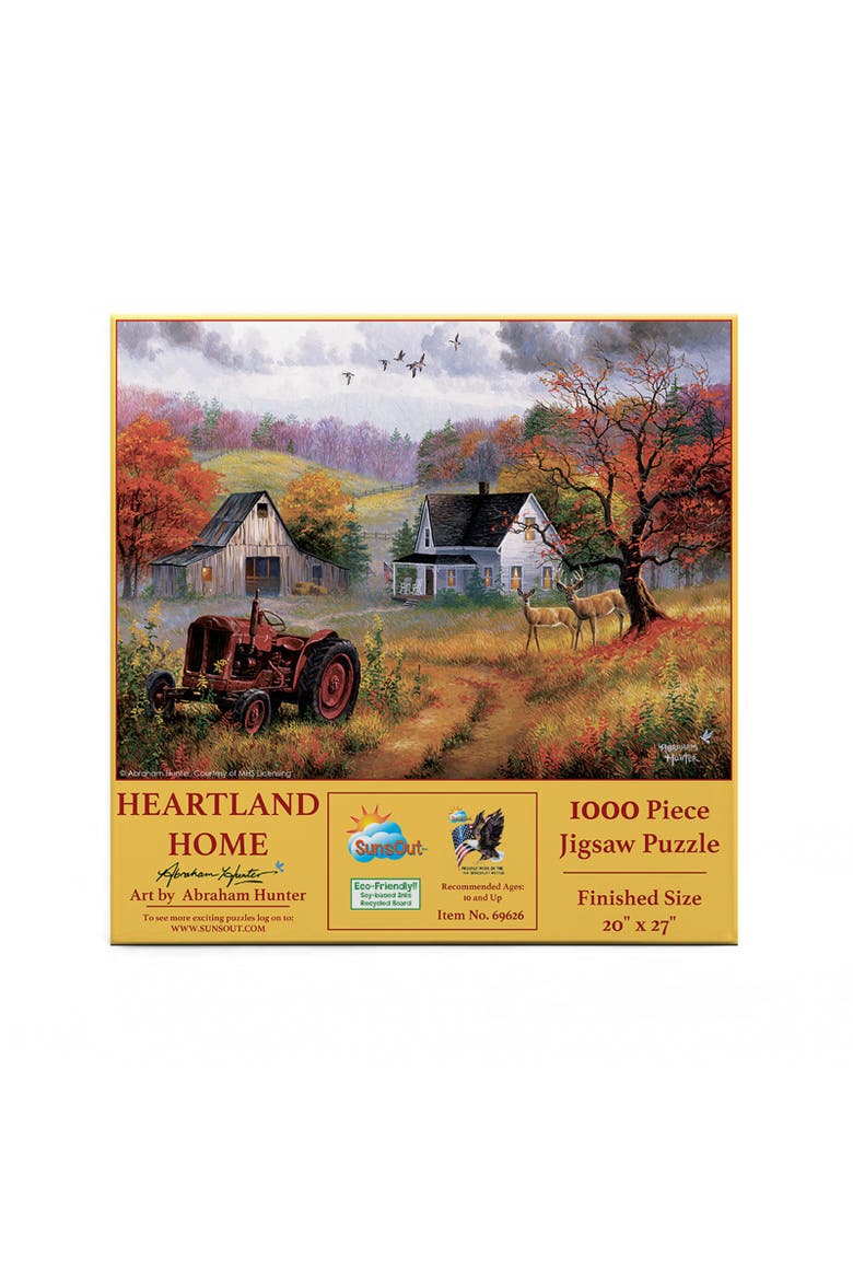 Heartland Home 1000 piece Jigsaw Puzzle for Adults, Alternate, color, Multicolor