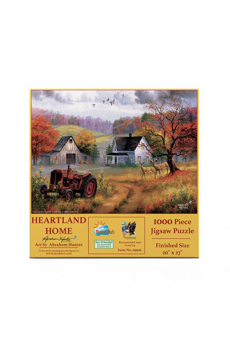 Sunsout Heartland Home 1000 piece Jigsaw Puzzle for Adults, Alternate, color, Multicolor