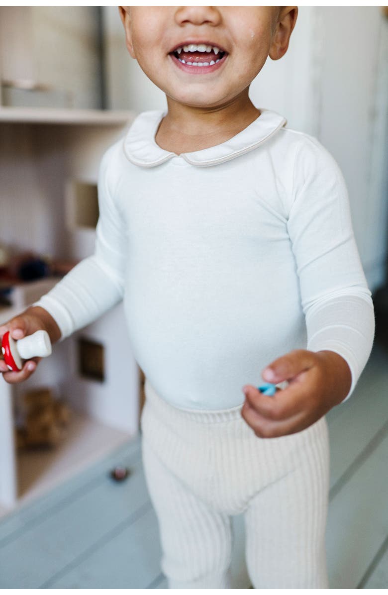 Ely's & Co. Modal Bodysuit, Alternate, color, Beige