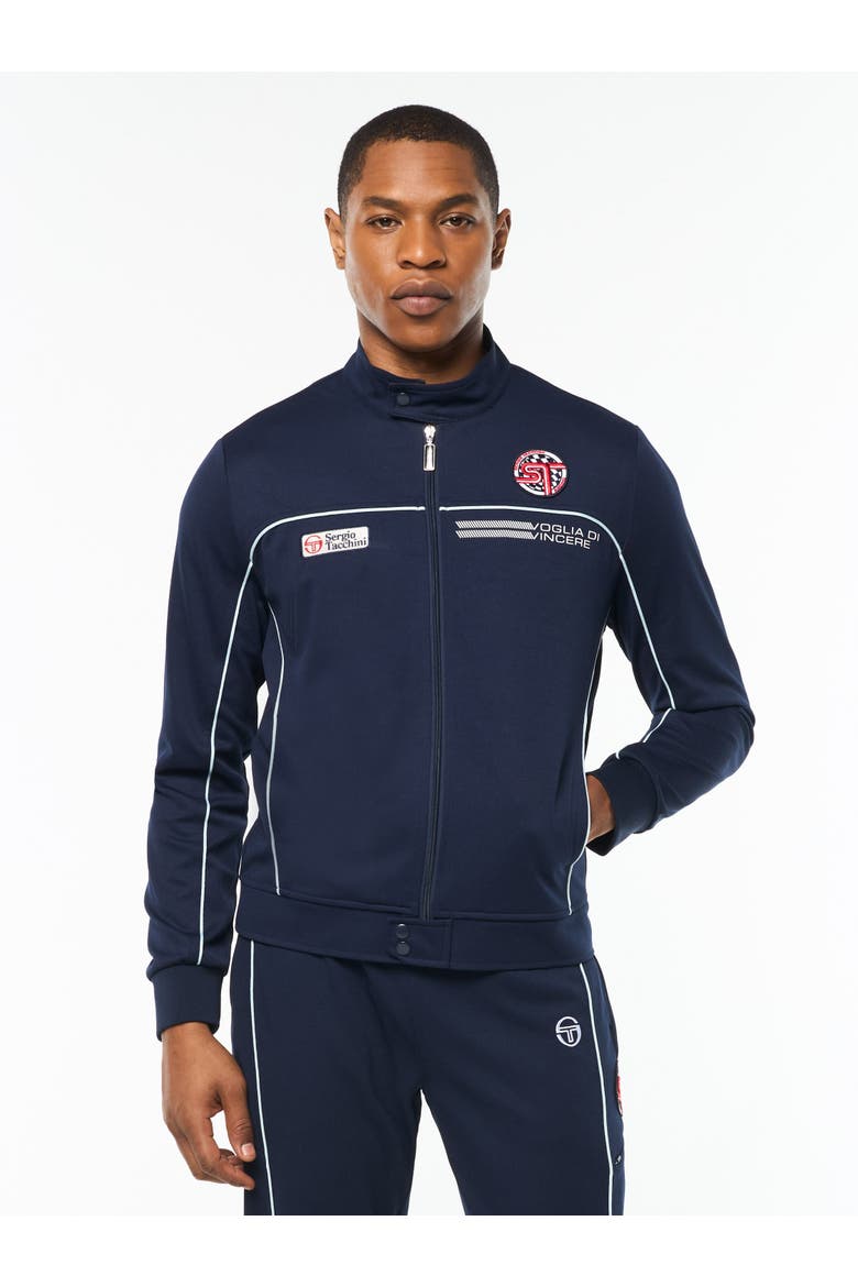 Macchina Track Jacket, Main, color, MARITIME BLUE