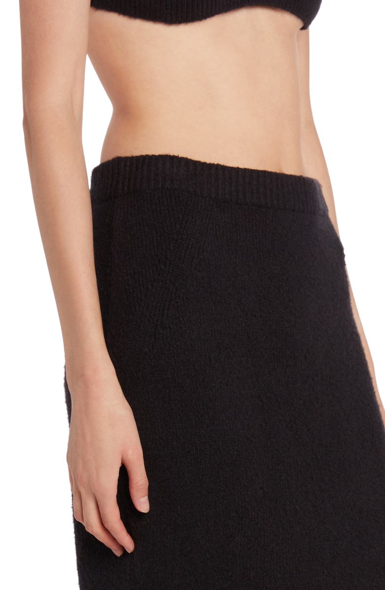 TOM FORD Cotton & Cashmere Blend Sweater Skirt, Alternate, color, 