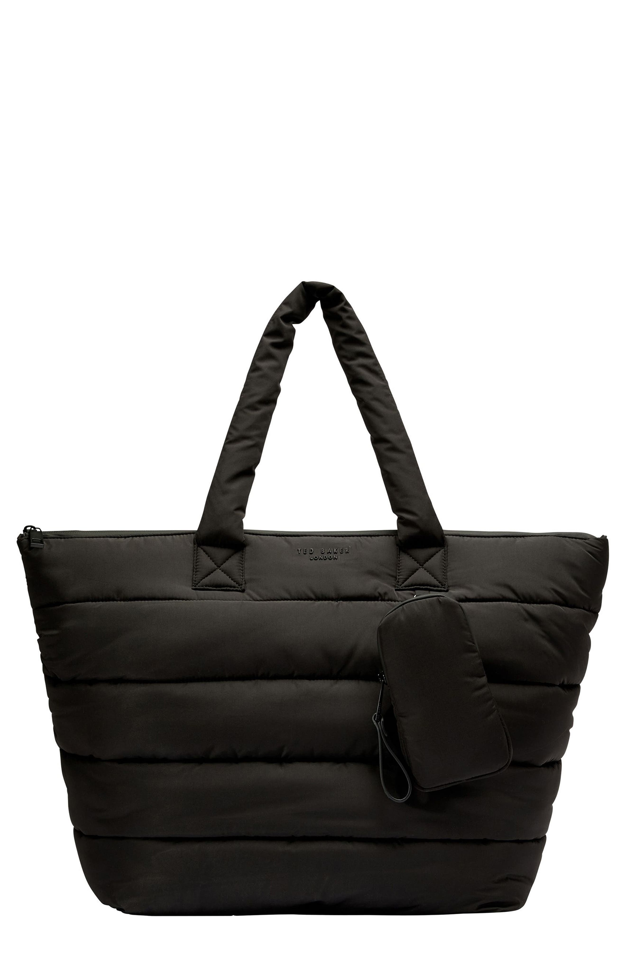 Ted Baker London Quinsin Oversize Puffer Tote, Main, color, 