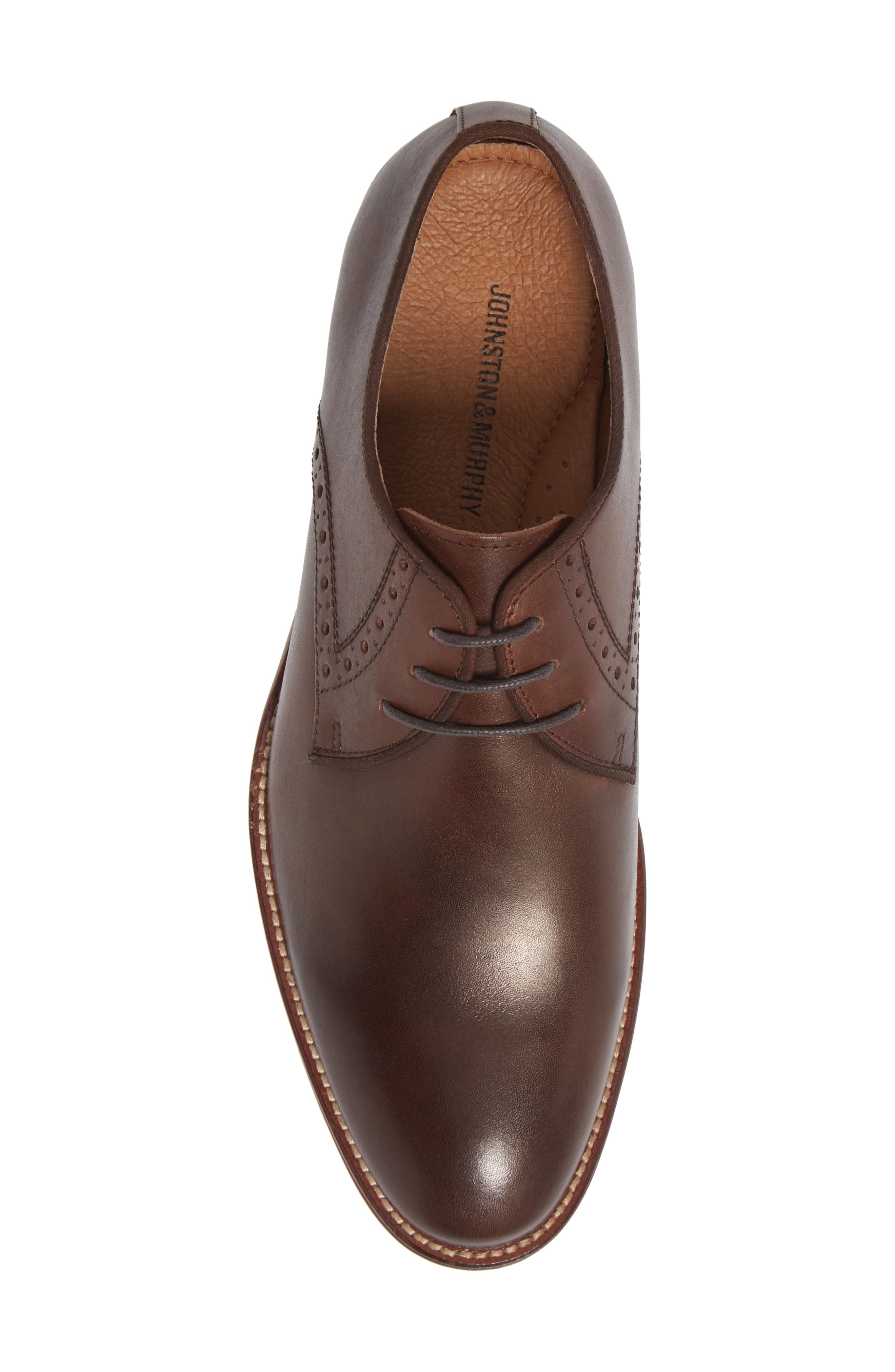 Johnston & Murphy Conard Plain Toe Derby, Alternate, color, 