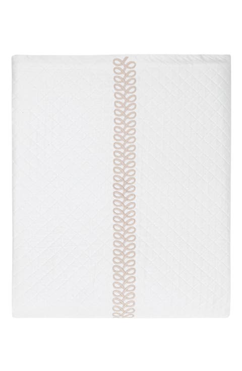 Astor Braid Matelassé Coverlet