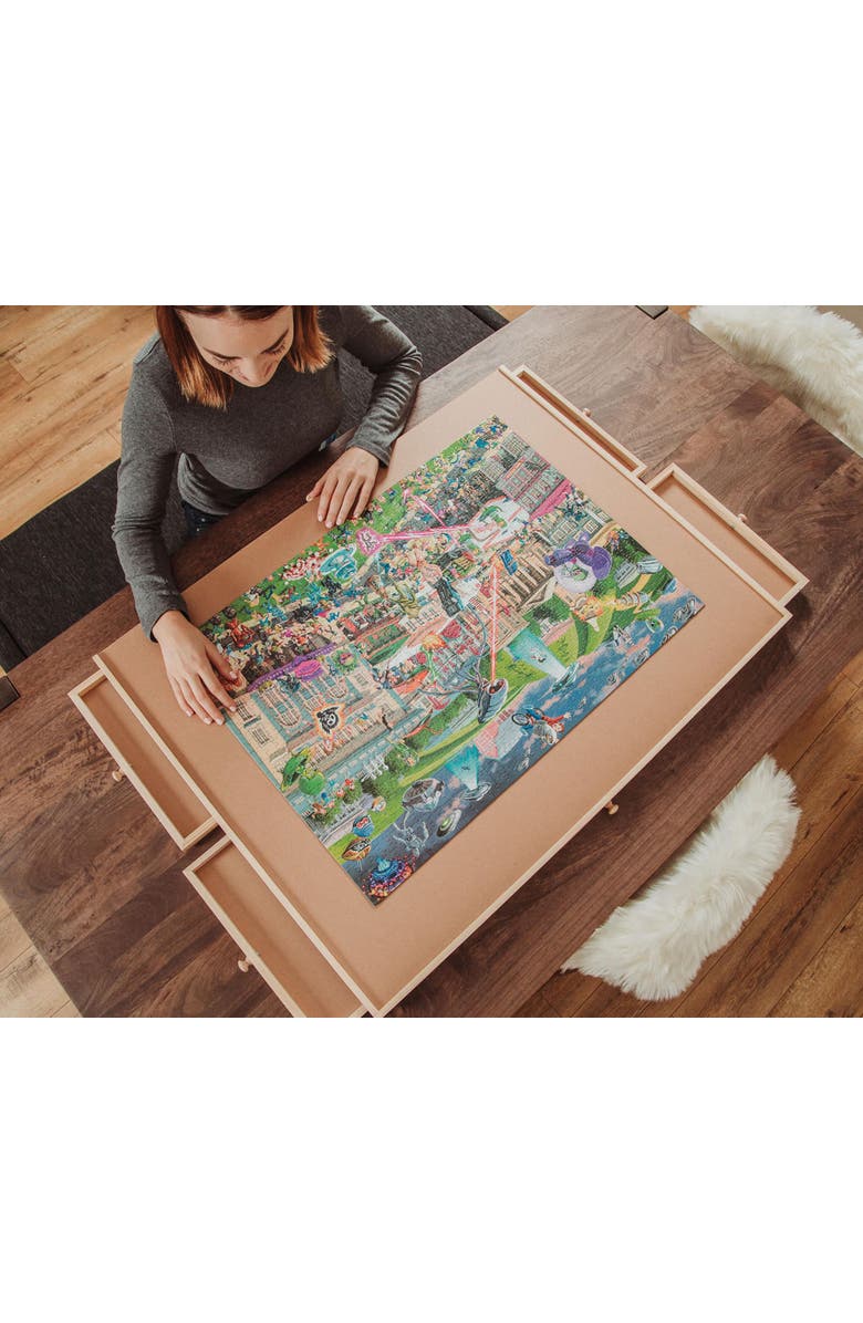 Toynk Alien Attack Sci-Fi Classics 1000-Piece Jigsaw Puzzle, Alternate, color, Multi-Color