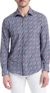 Robert Graham Shipton Stretch Cotton Button-Up Shirt