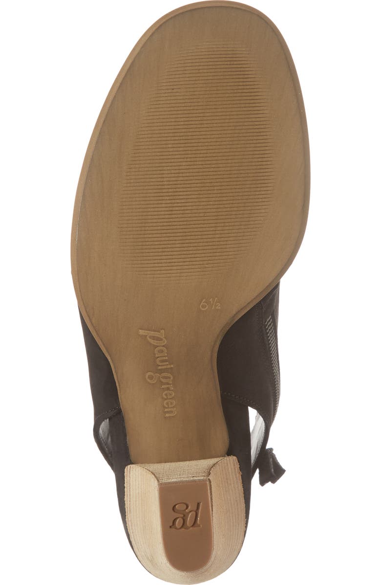 Paul Green Rosa Woven Peep Toe Sandal, Alternate, color,