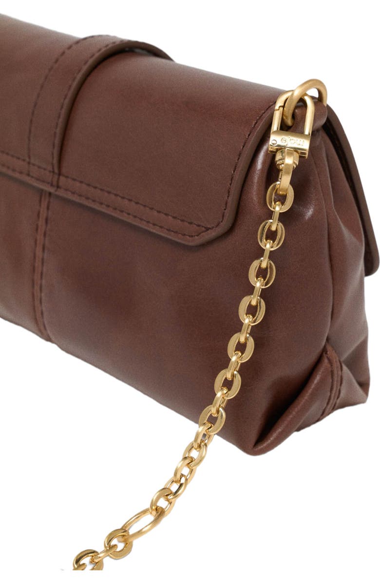 maje Vintage leather Miss M walk, Alternate, color, Brown