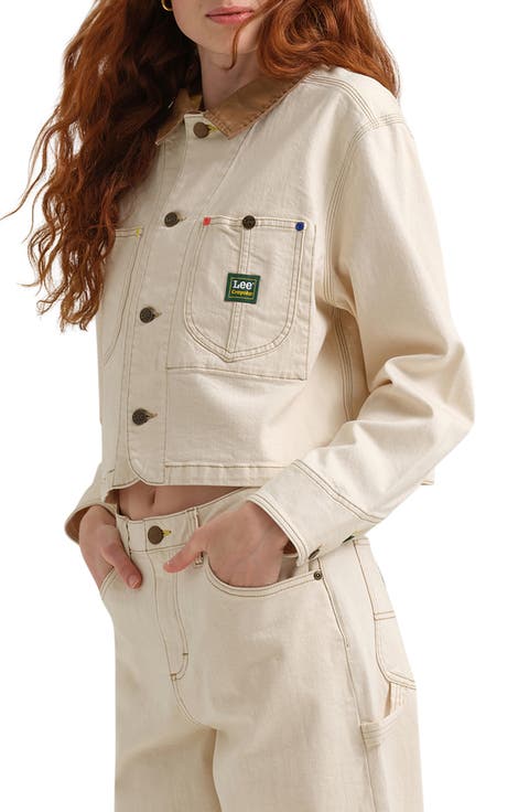 x Crayola Cropped Chore Jacket