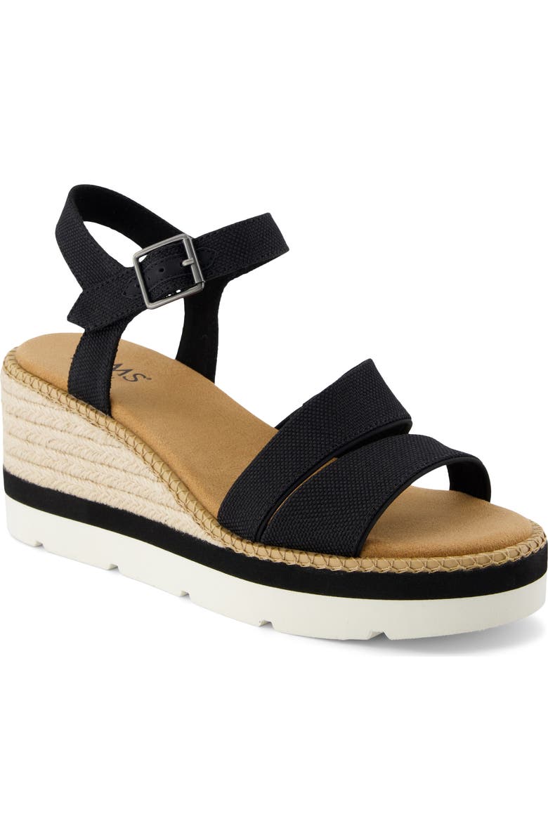 TOMS Darya Platform Wedge Sandal, Main, color,